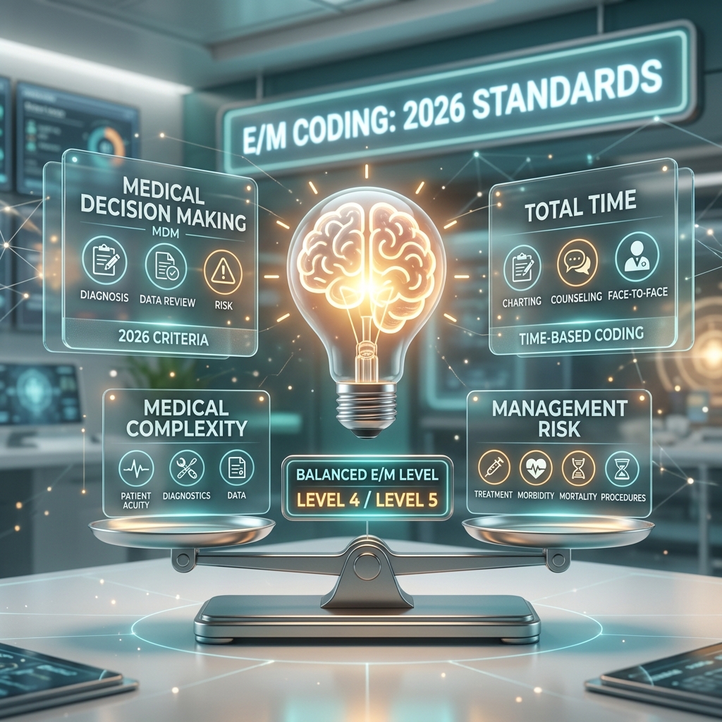 The Challenges of E/M Coding: Mastering Evaluation and Management in 2026