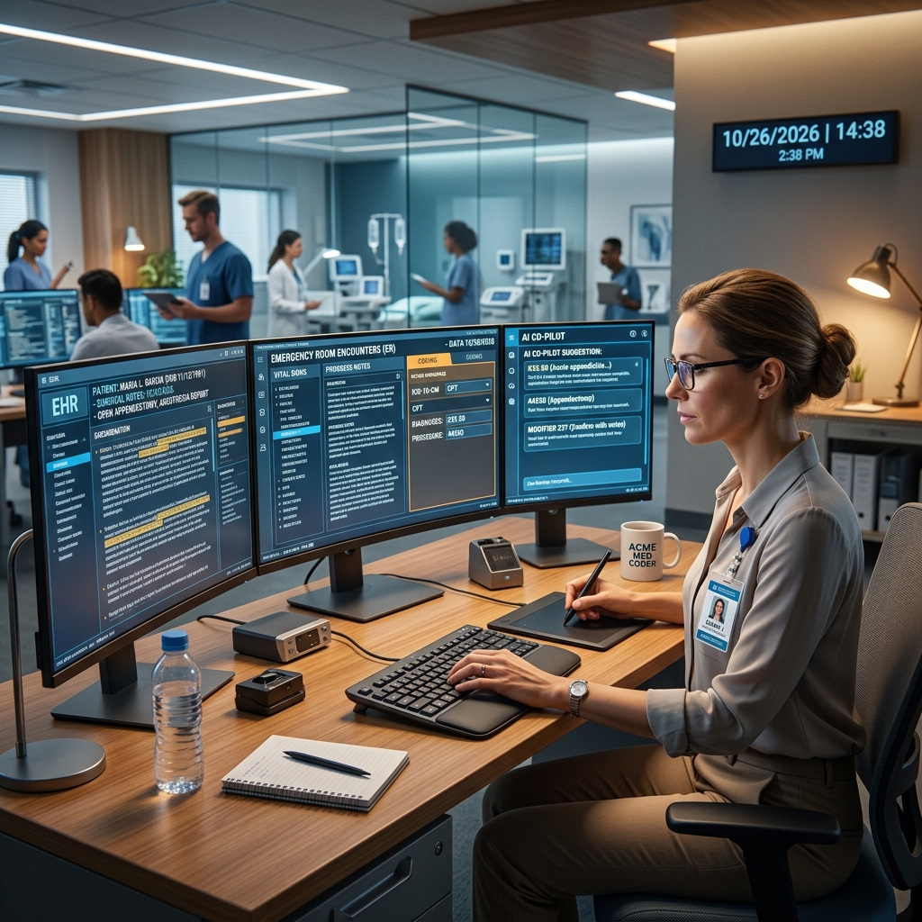 A Day in the Life: What a Hospital Outpatient Coder Actually Does
